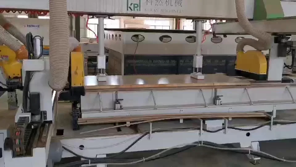 CNC processing of a door leaf